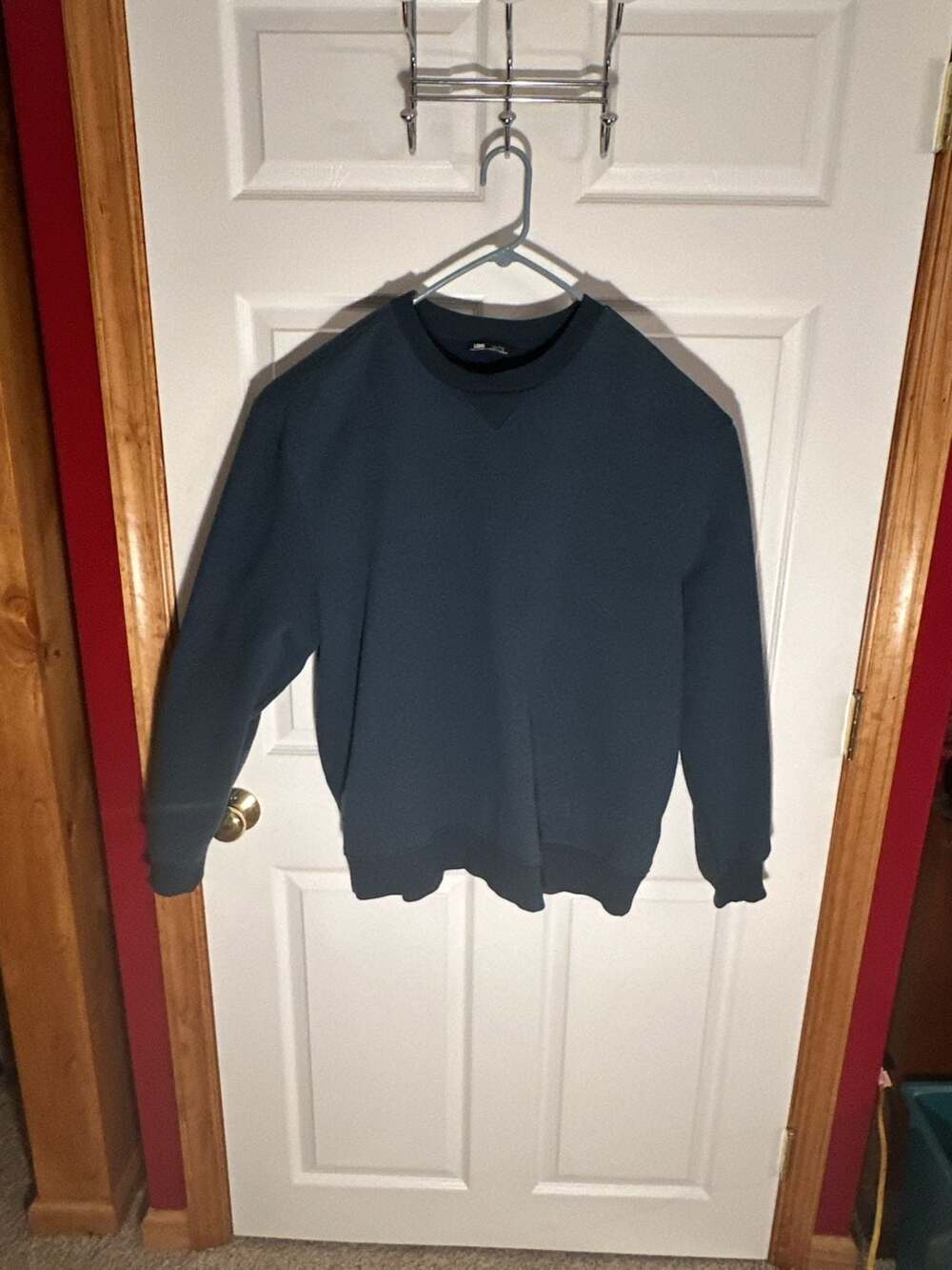 LCKR Men's Crewneck Fleece Sweatshirt - Navy Blue